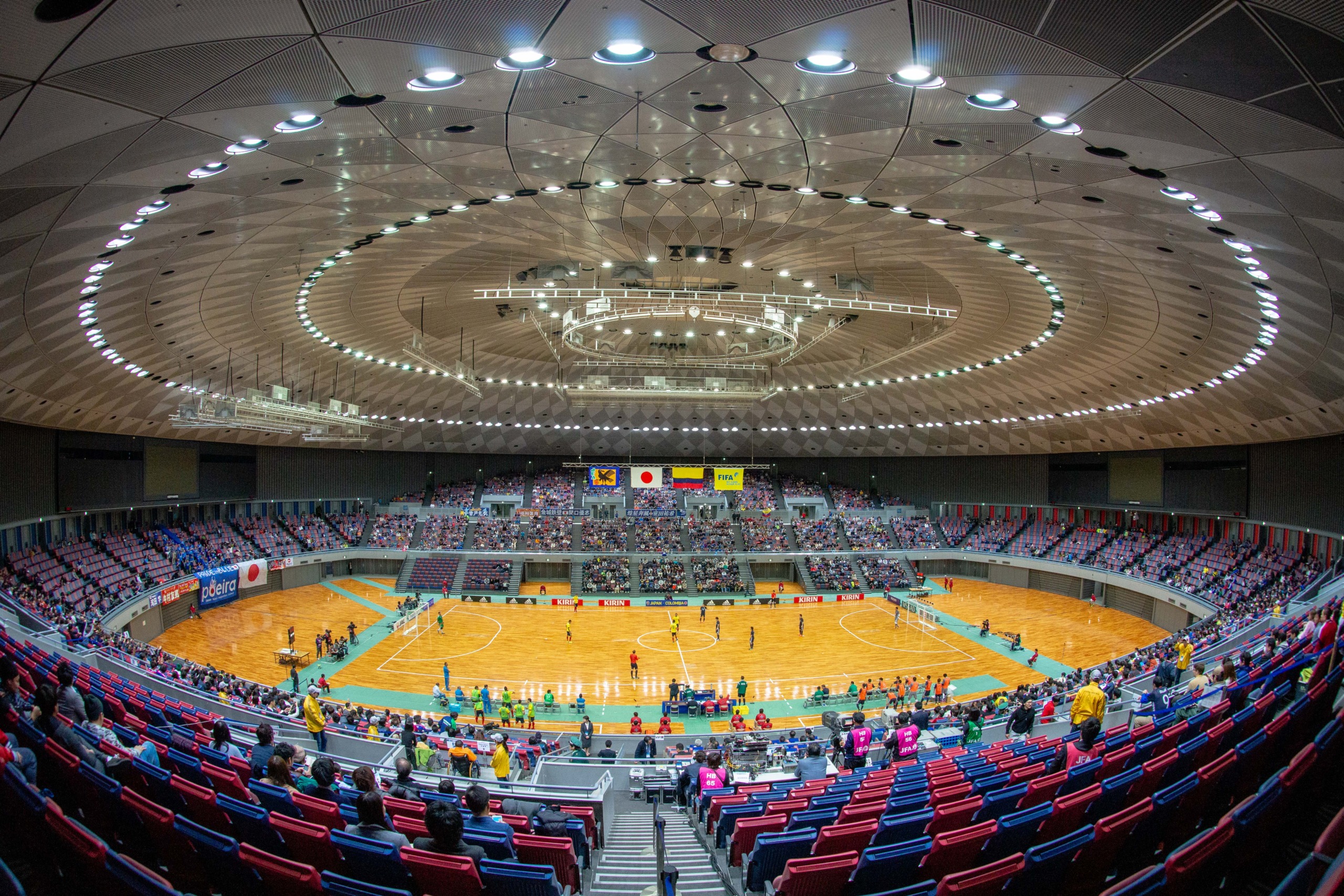Osaka Municipal Central Gymnasium Tsukasa Ishikawa Photography